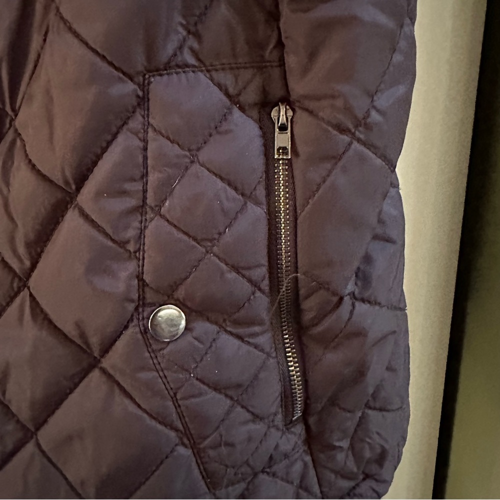 Quilted Brown Women's Vest - Picture 2 of 5